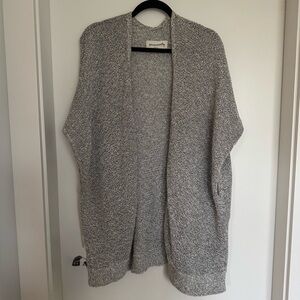 Community by Aritzia Marled Knit Open Cardigan XS/S
